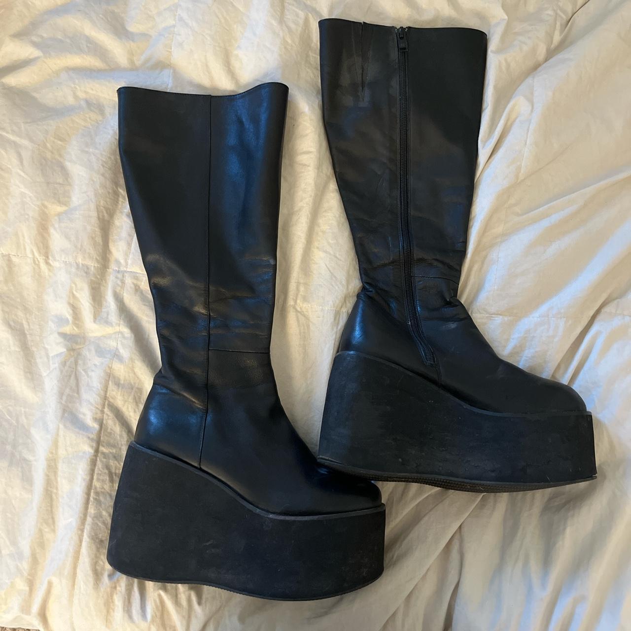 Unif Yum Boot! Worn a few times but in great... - Depop