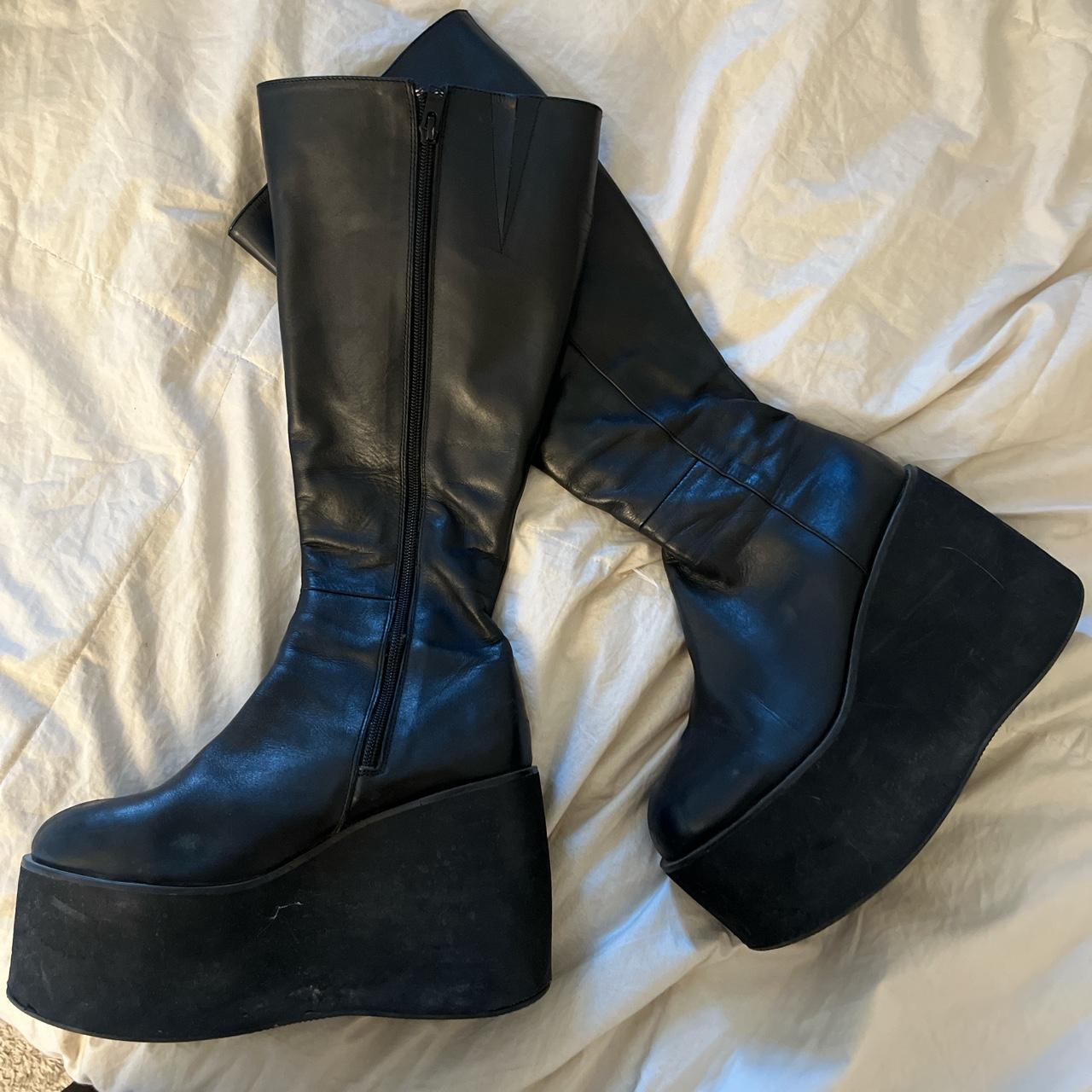 Unif Yum Boot! Worn a few times but in great... - Depop