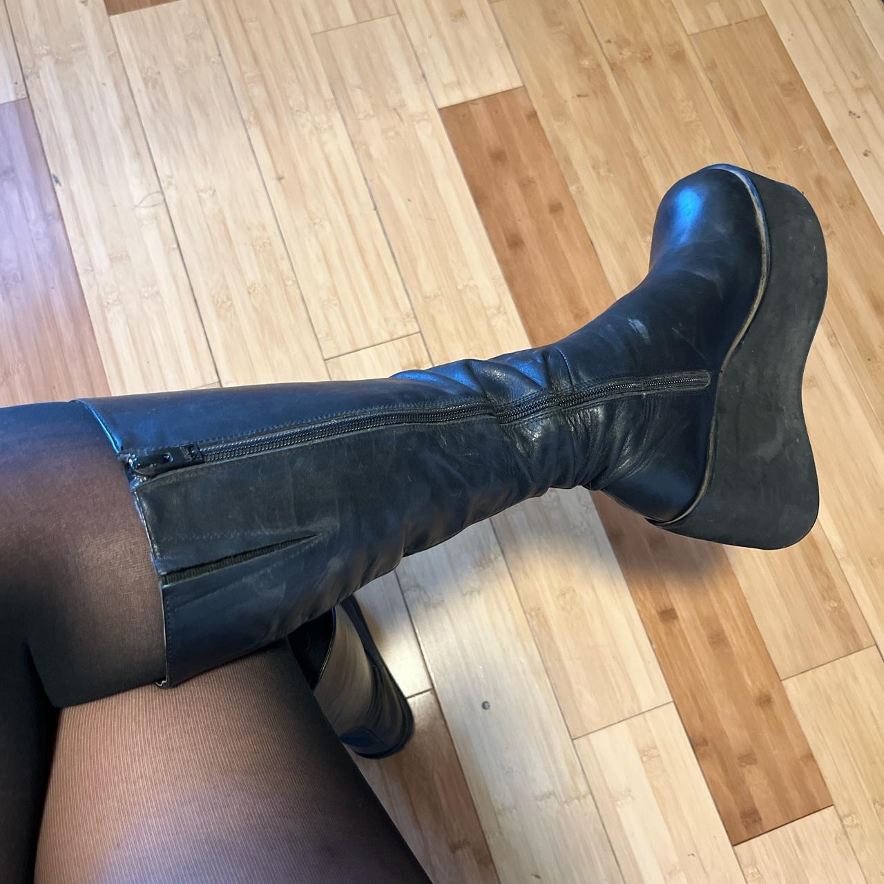 Unif Yum Boot! Worn a few times but in great... - Depop