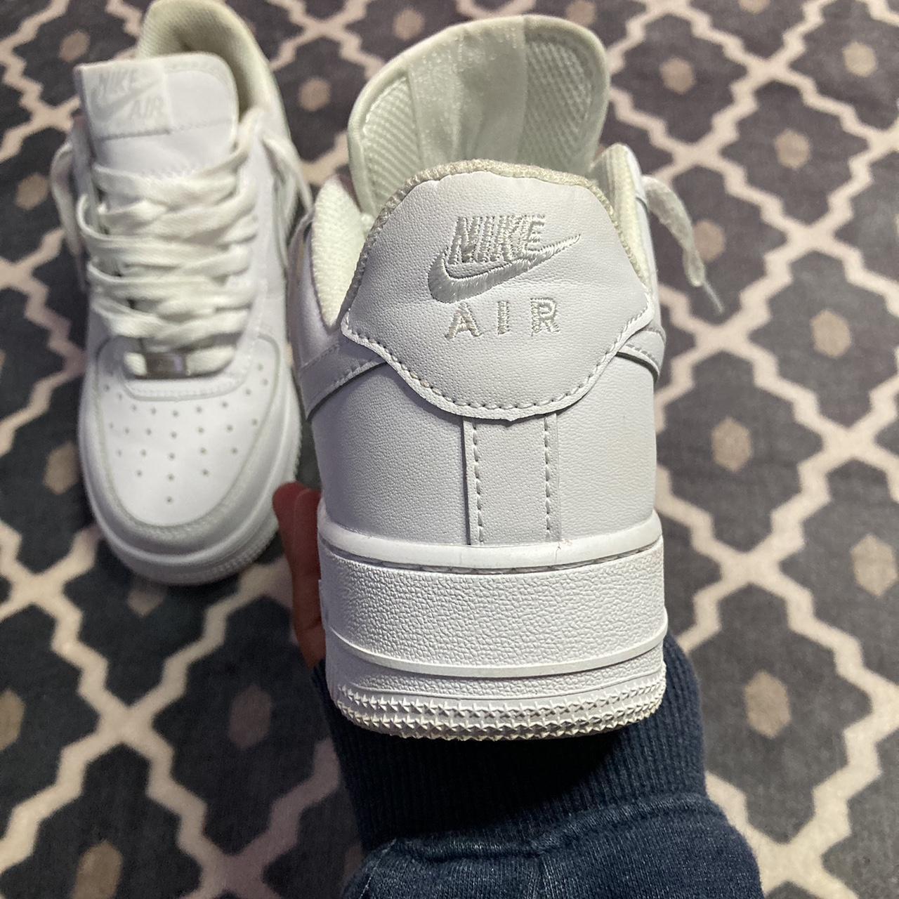 air force 1’s ~ size 7 in women ~ worn twice ~... - Depop