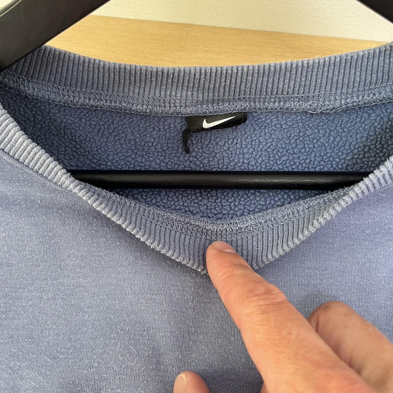 mens blue nike jumper