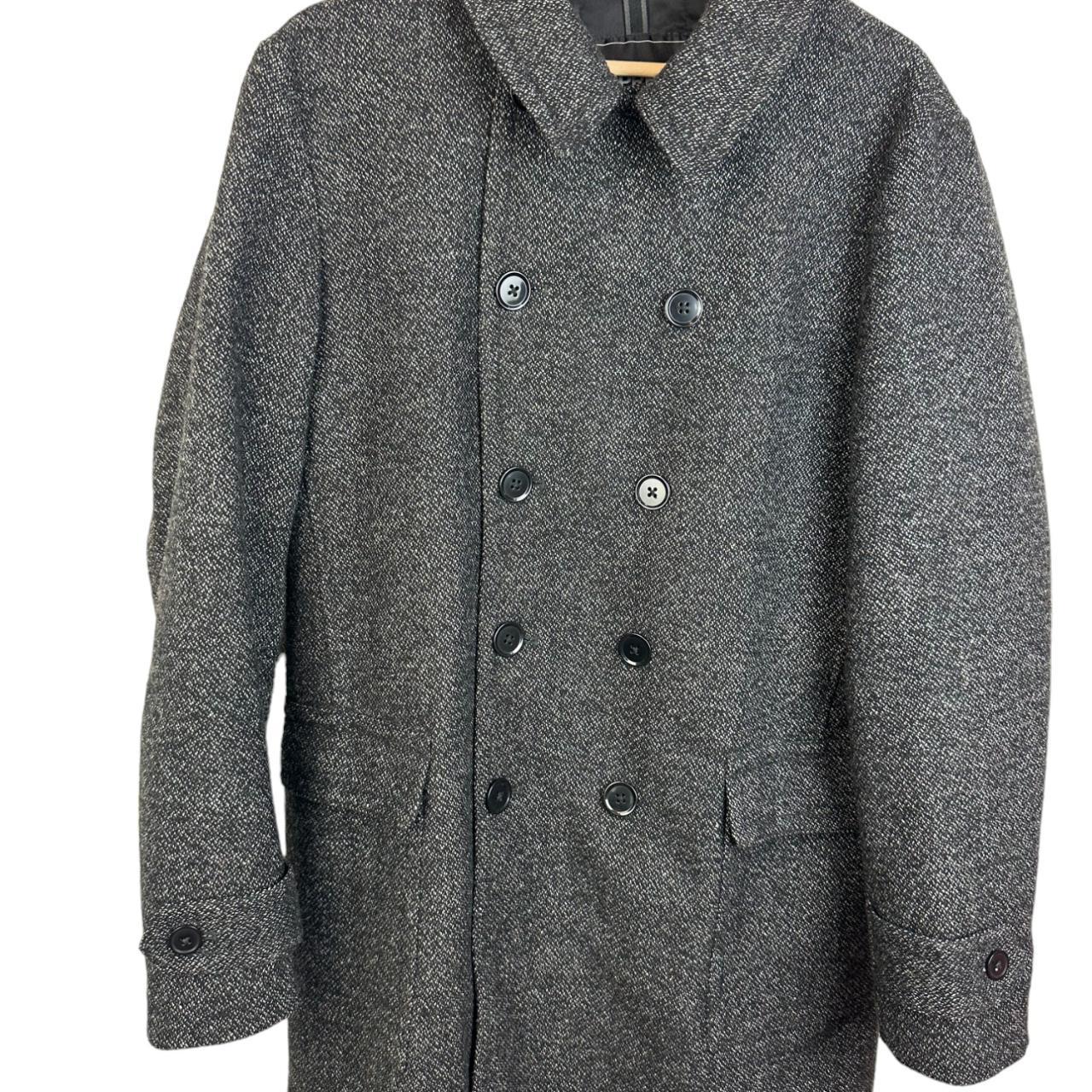 Express for Men Wool Overcoat Depop