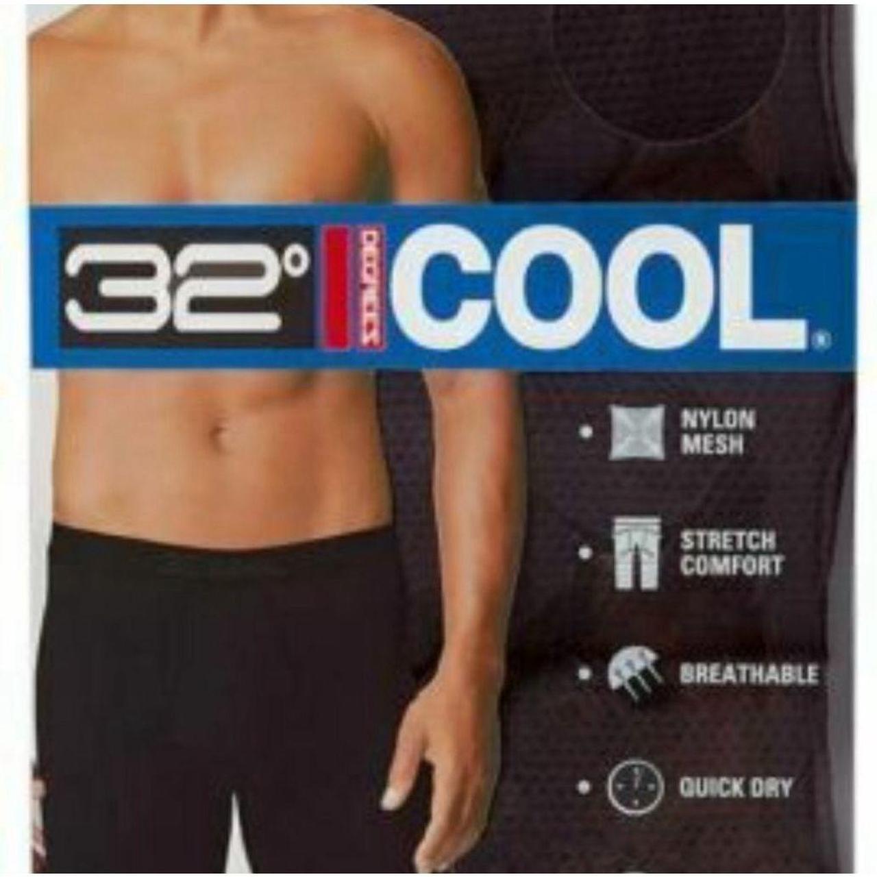 32 DEGREES Mens Cool Quick Dry Active Fitted Stretch Boxer Brief