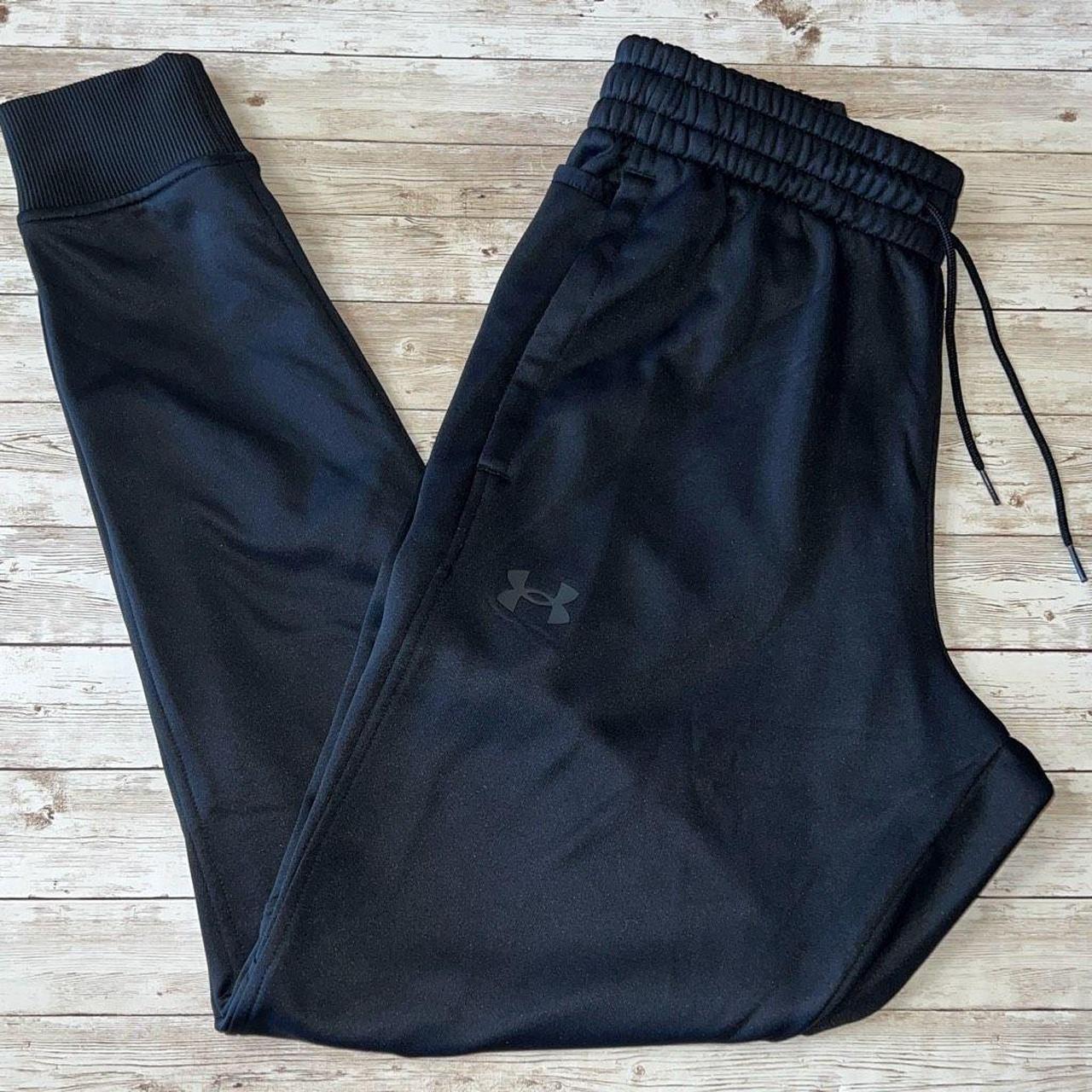 UNDER ARMOR Fleece-Lined Jogger Pants Black Men’s... - Depop