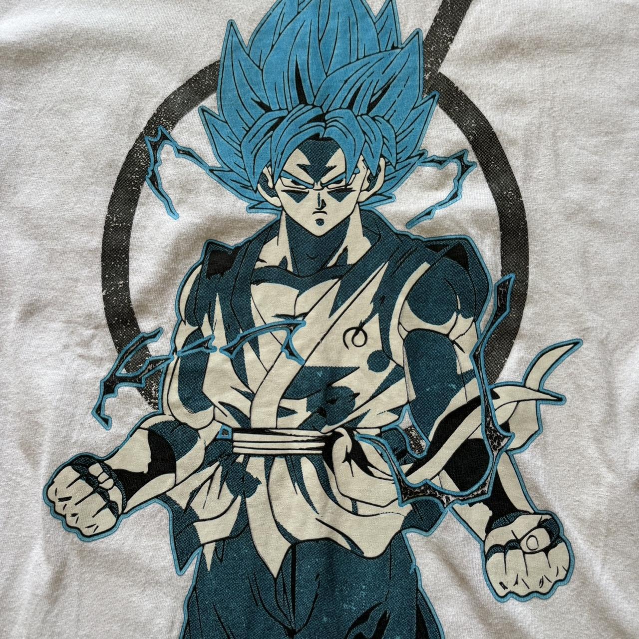 Dragon Ball Z Super Saiyan Shirt No Size Tag But Depop