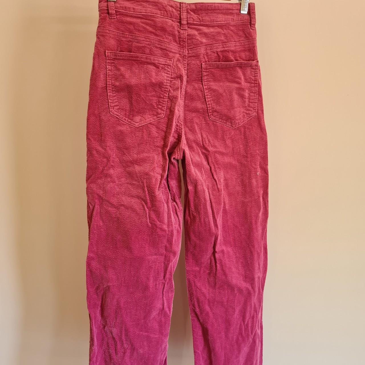 Glassons pink corduroy wide leg pants. High... - Depop