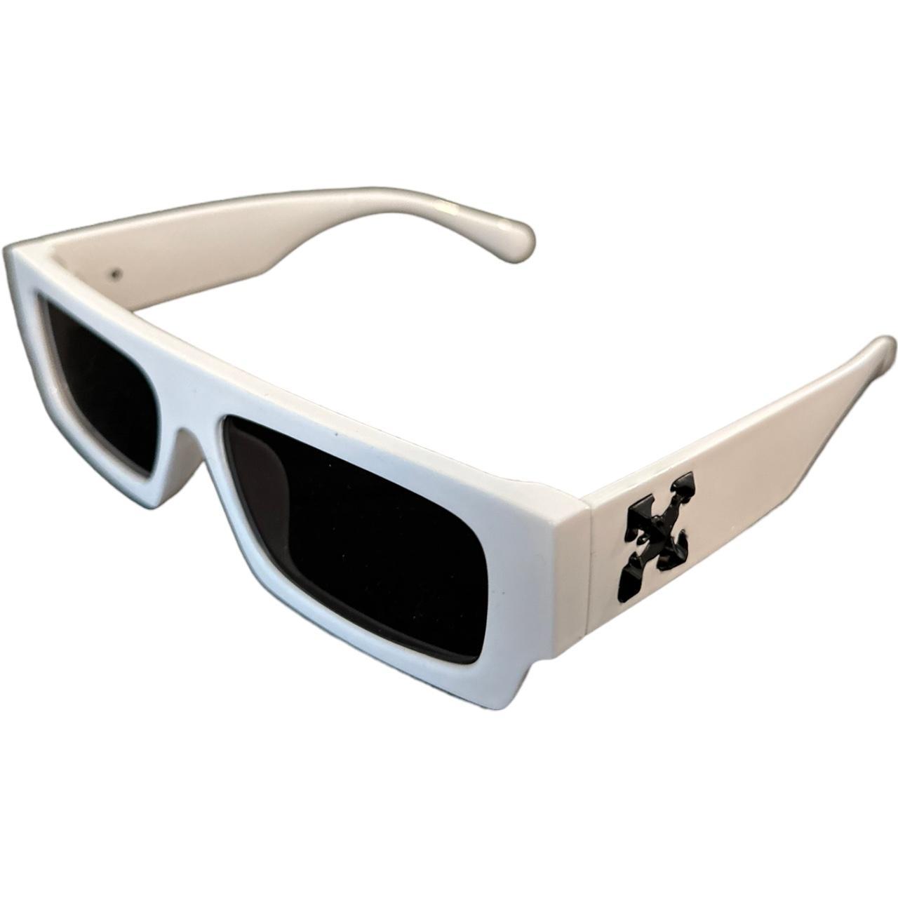 Off-White Black Sunglasses for Men