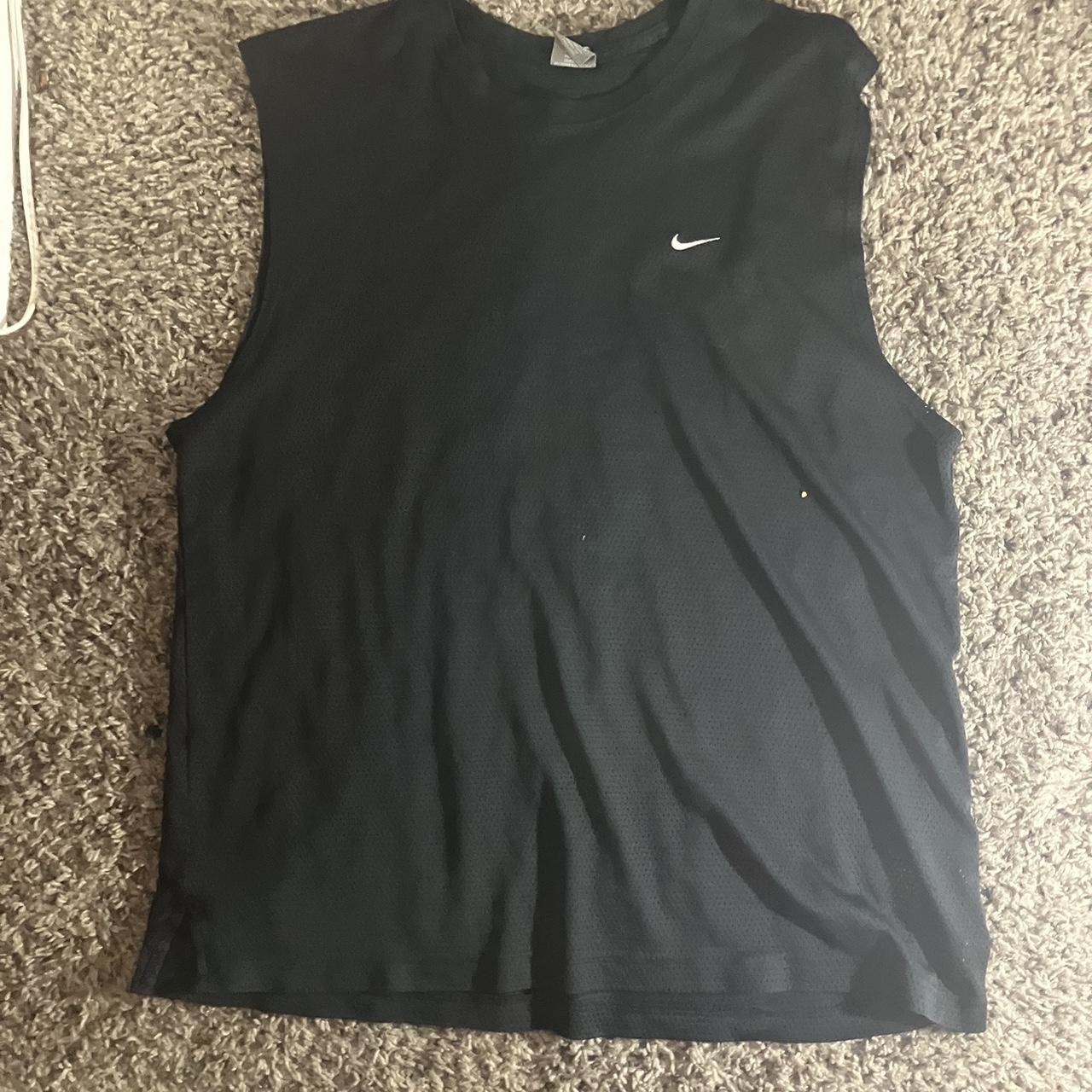 Nike mesh hot sale logo vest