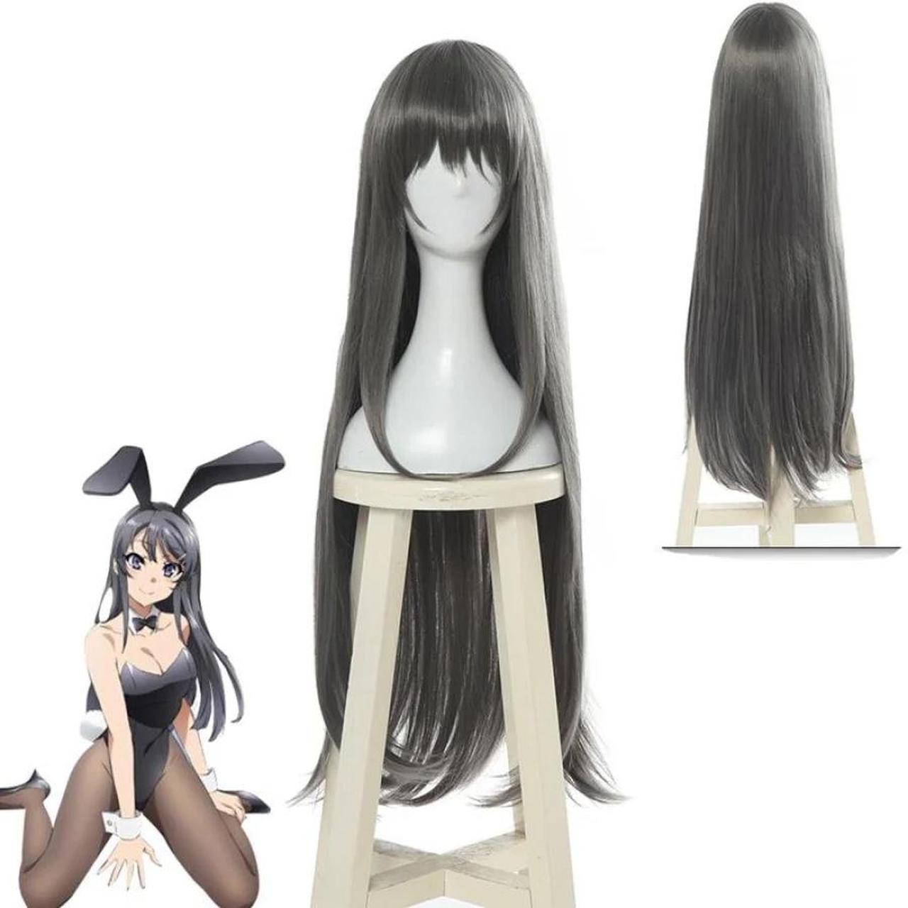 Bunny Girl Senpai Mai Sakurajima Cosplay Wig From... - Depop