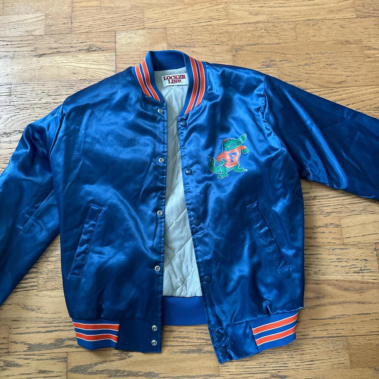 Vtg Pla-Jac Florida Gators Fleece Lined Jacket Size store 36-S-38 Blue Gator Logo