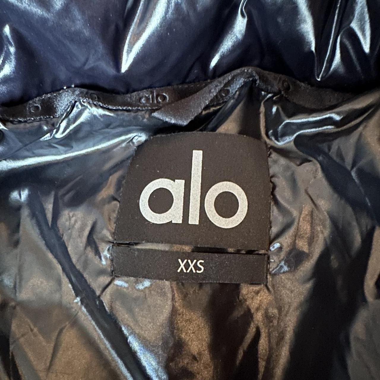 Alo Yoga Stunner Puffer Jacket in Black Size XXS New with Tags! 