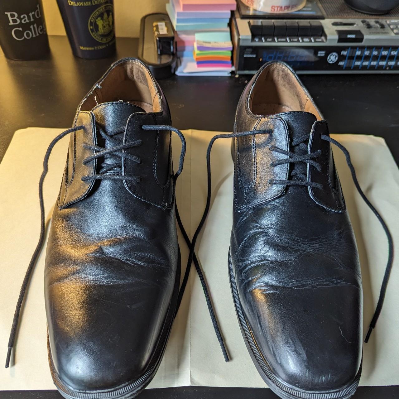 Bass black dress shoes hotsell