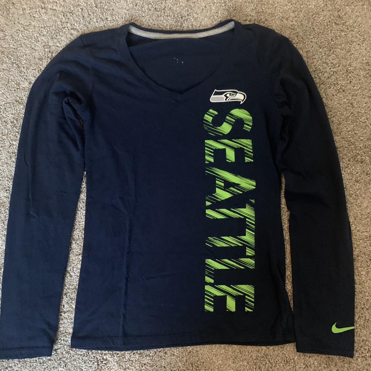 Nike Seattle Seahawks long sleeve shirt Small - Depop