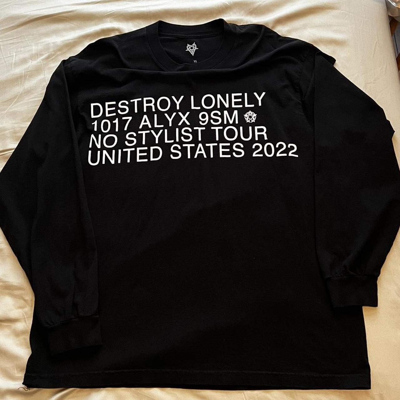 Vultures tracklist Yeezy Merch long sleeve Size 2 | Depop