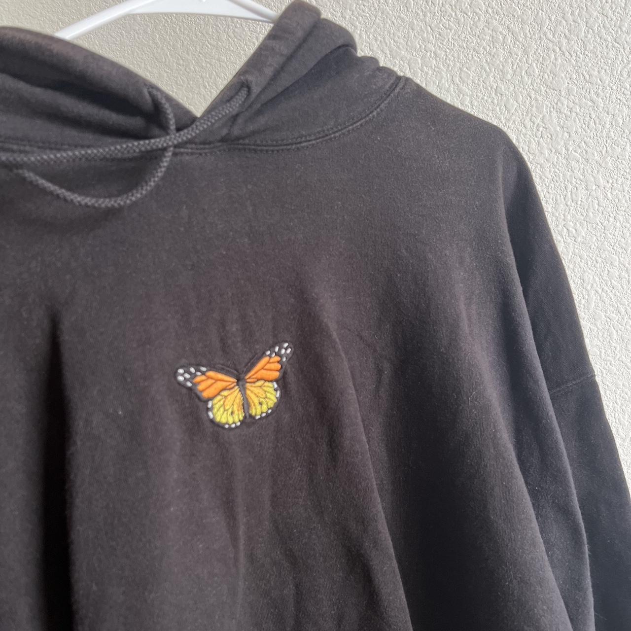 Brandy melville 2025 monarch butterfly hoodie