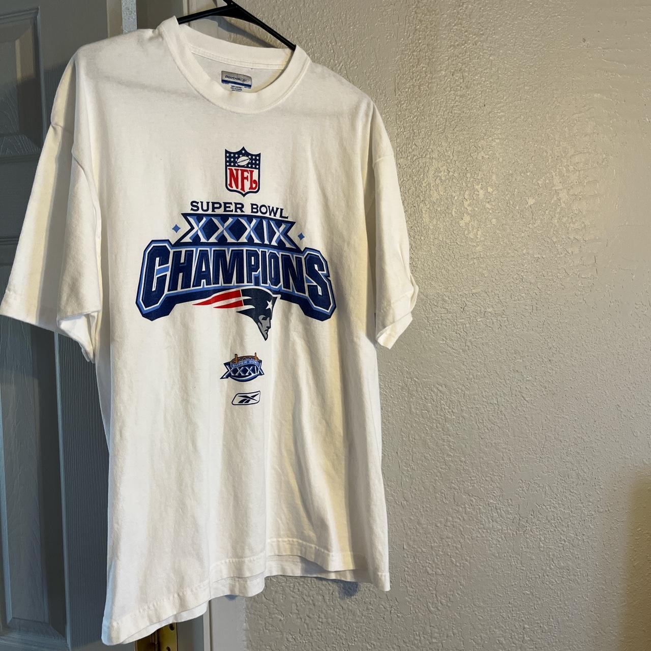 Vintage NFL New England Patriots Super Bowl 39 T-shirt