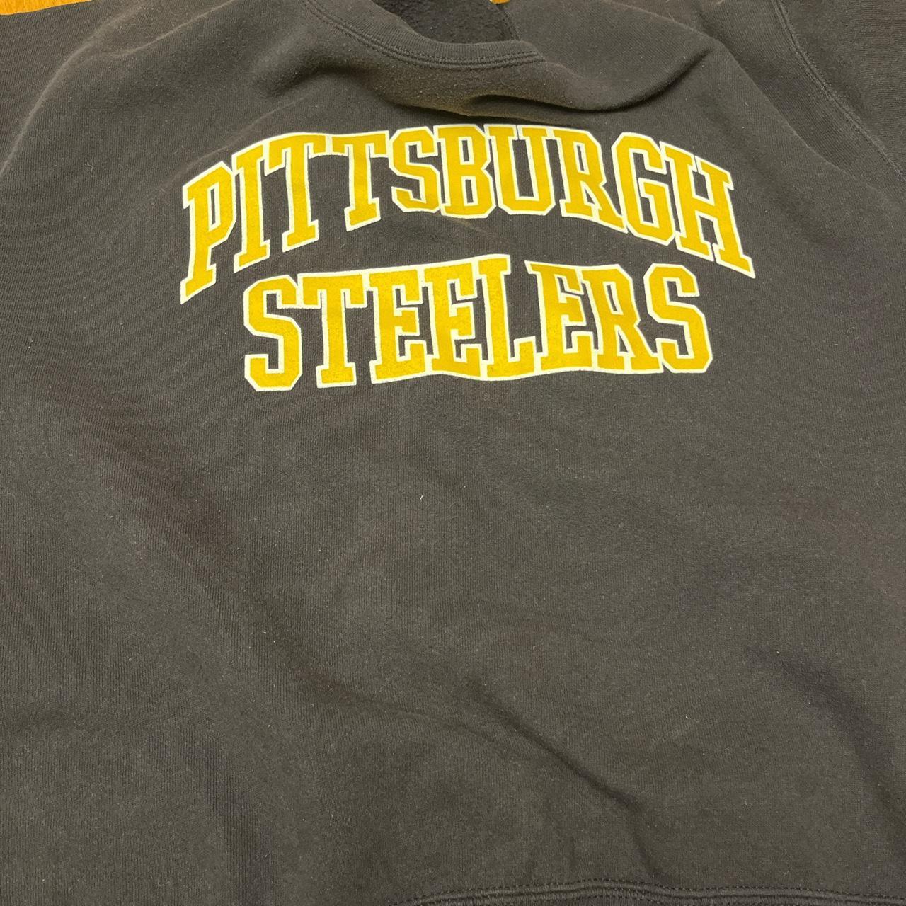 Vintage NFL Pittsburgh Steelers Crewneck Sweatshirt Black -   UK