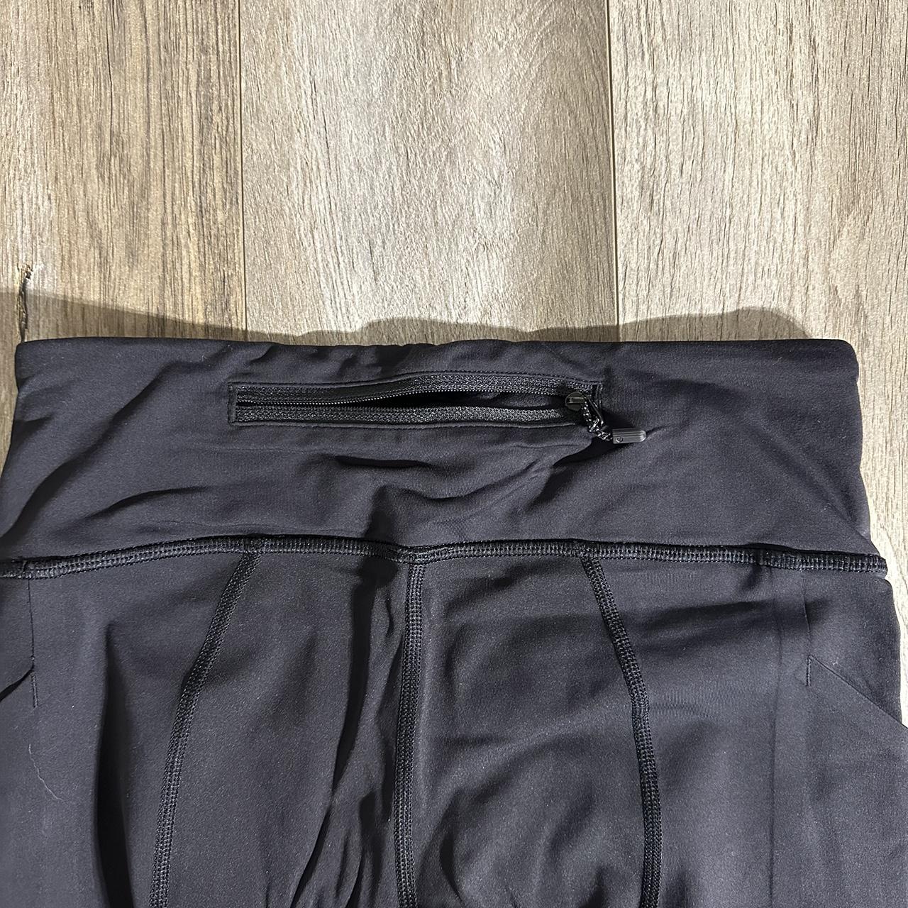 Lulu lemon cropped leggings with side pocket. - Depop