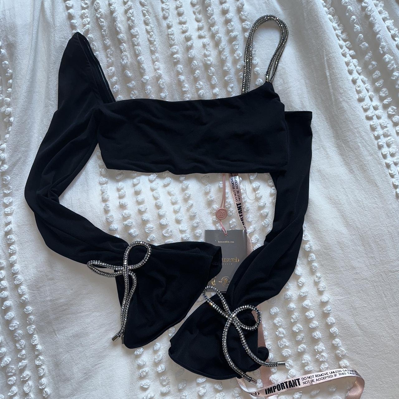 House of CB June Top in Black 🖤 with studded... Depop