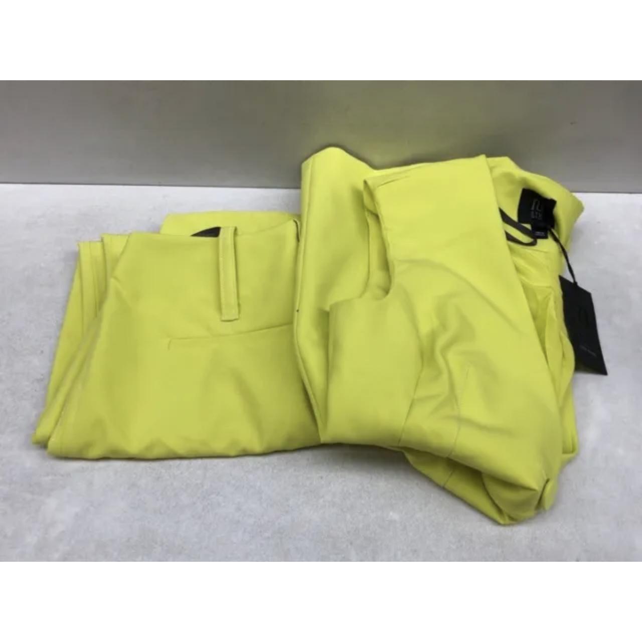 RIVER ISLAND LIME LONGLINE SLEEVELESS BLAZER Depop