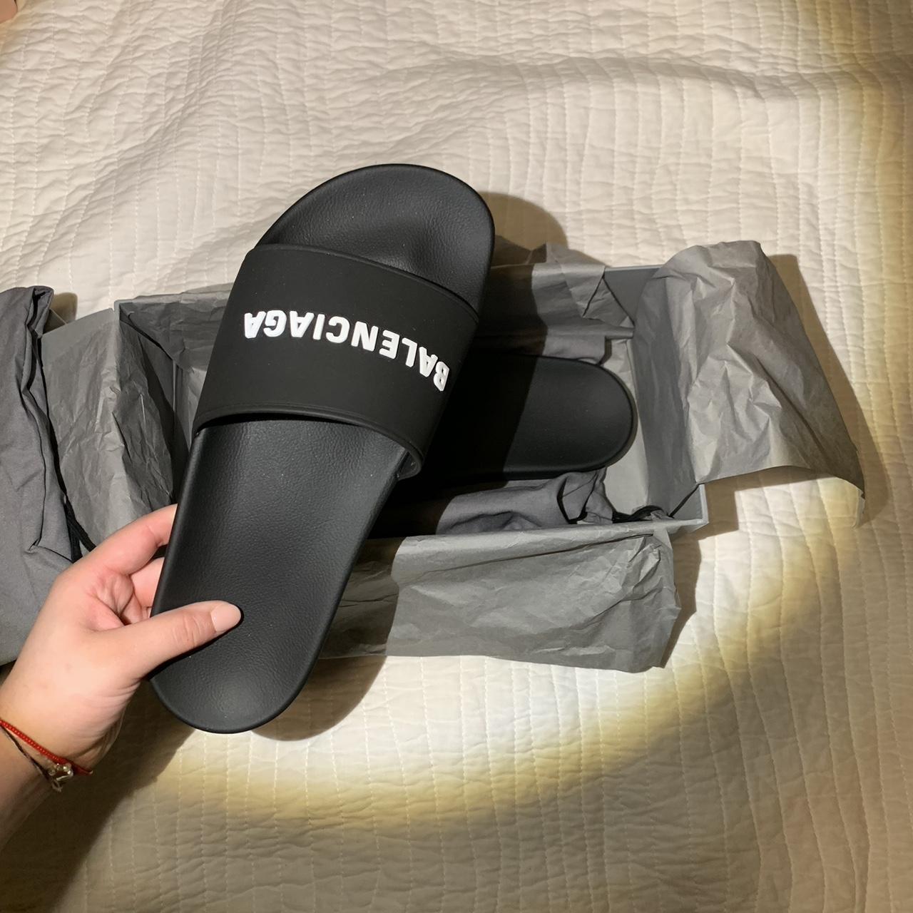 Balenciaga store Slides Size 5 Worn Once AUTHENTIC