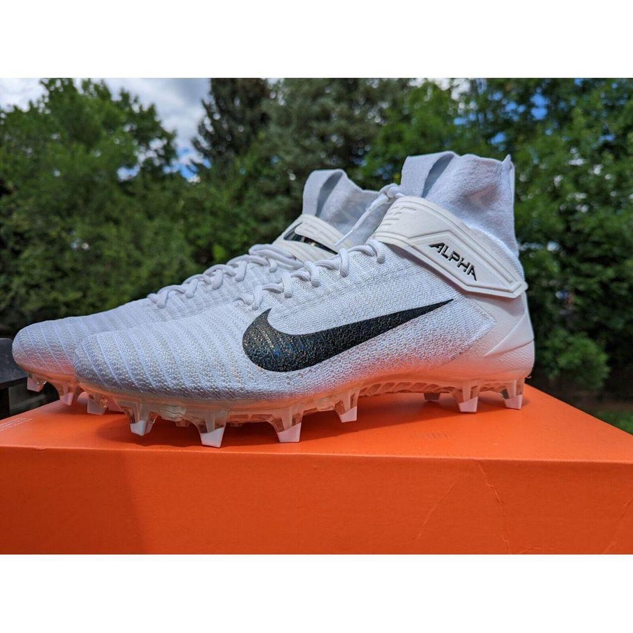 Nike Alpha Menace Elite 2 Football Cleats White. Depop