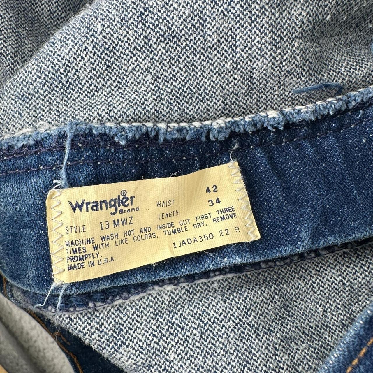 Wrangler Men's Jeans - Blue - 38" – Wrangler Jean… - image 2