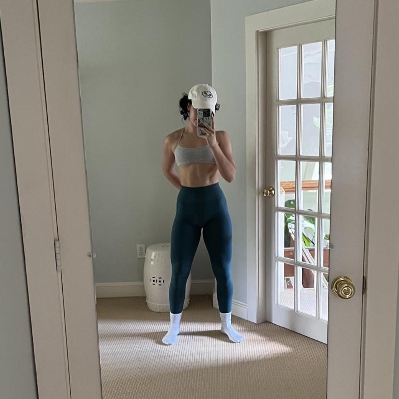 Amplify Alphalete leggings in Pier Blue size - Depop