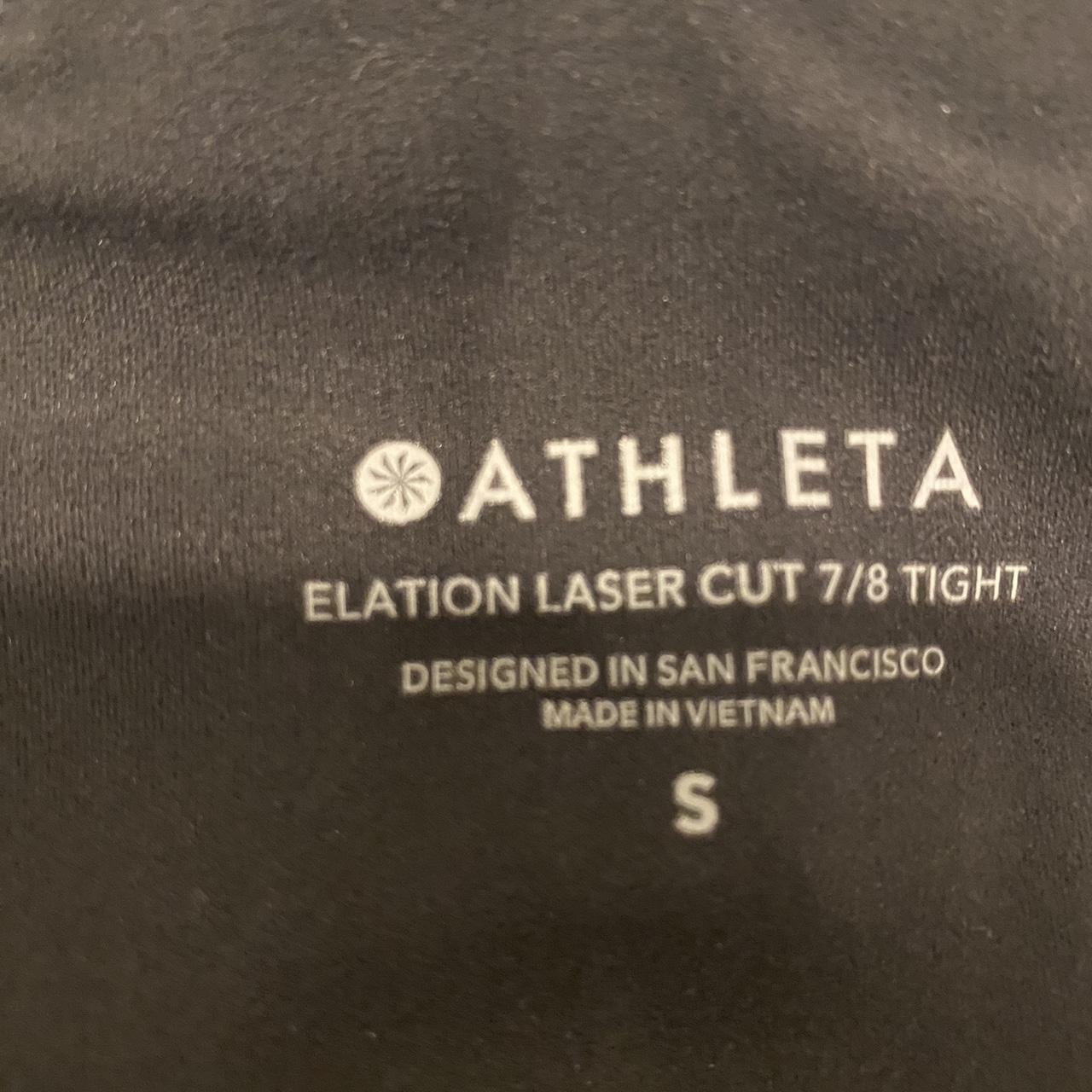 Athleta Elation Laser Cut 7/8 Leggings #athleta - Depop