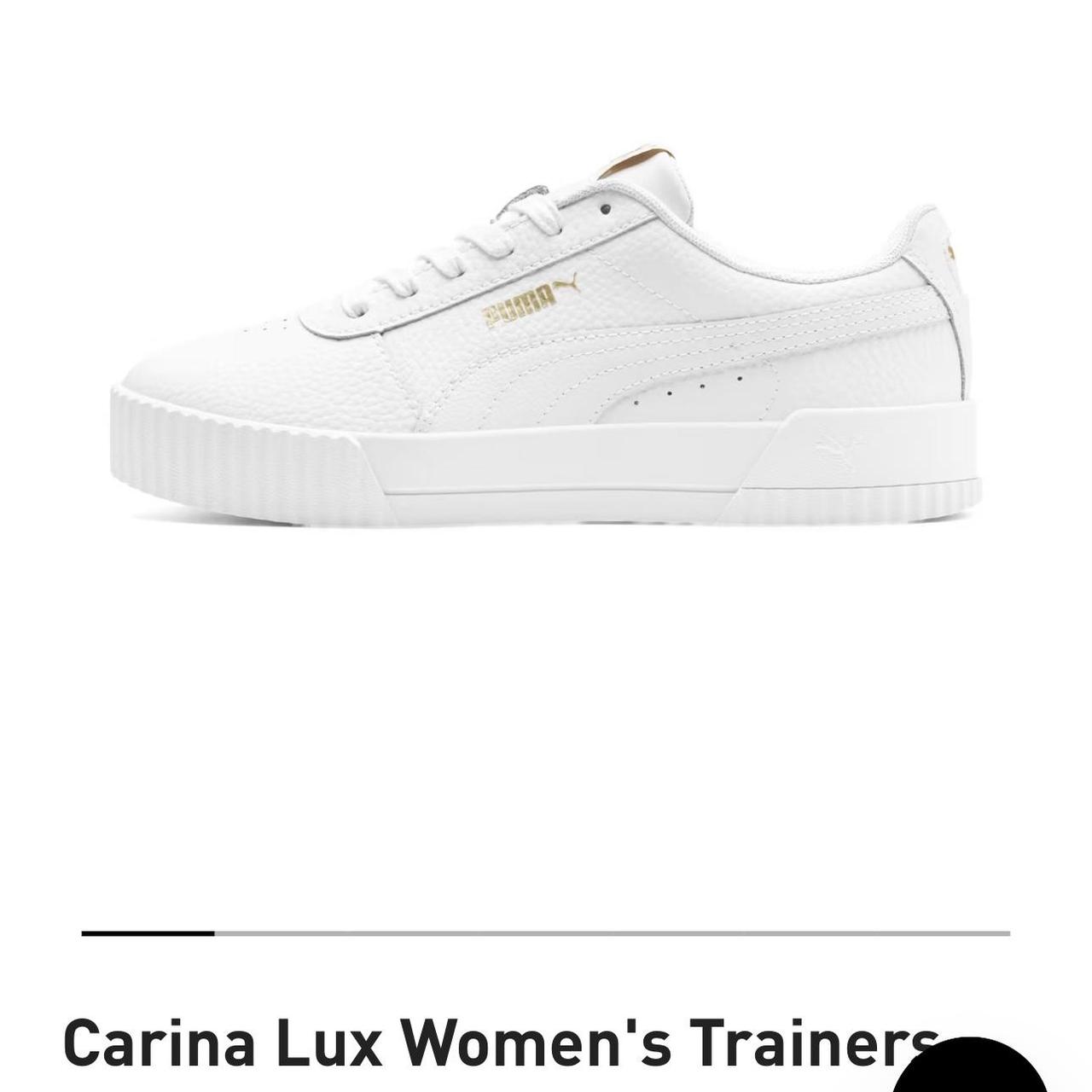 Women’s puma white sneakers. US size 6.5. Fantastic... Depop