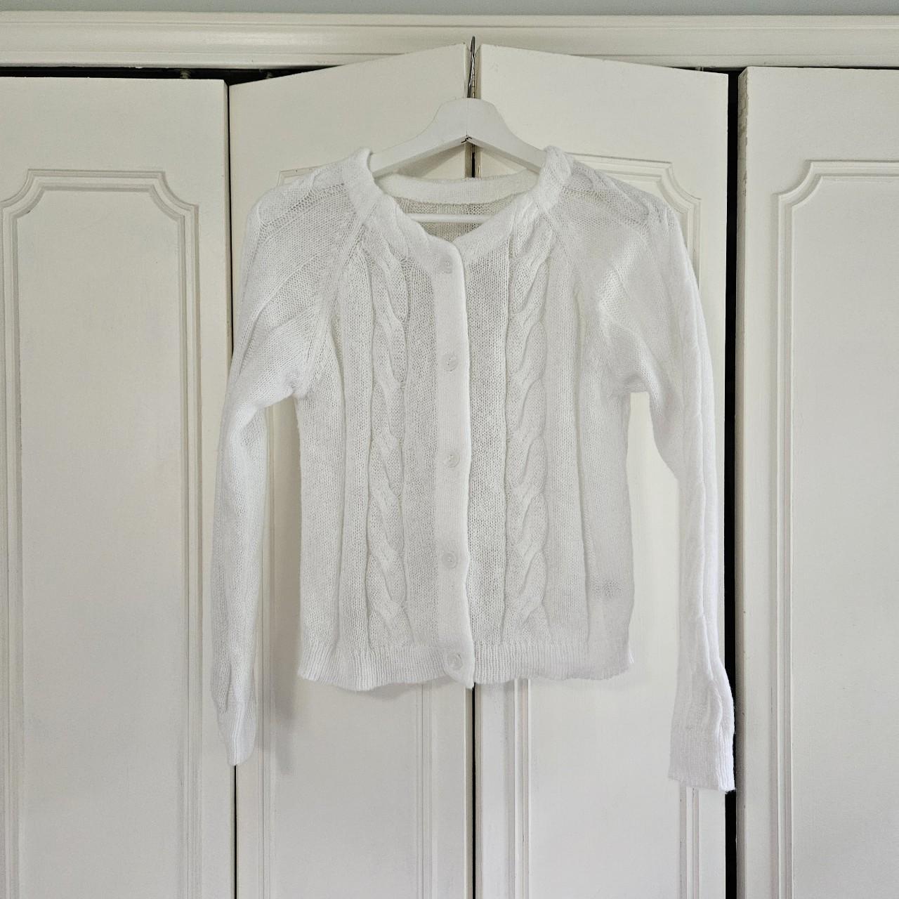 Lightweight hotsell white cardigan