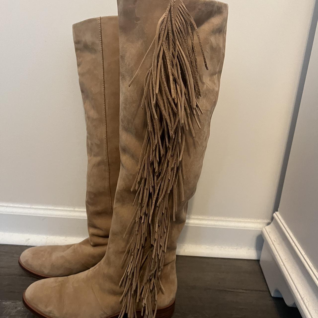 Sam edelman sale fringe boots