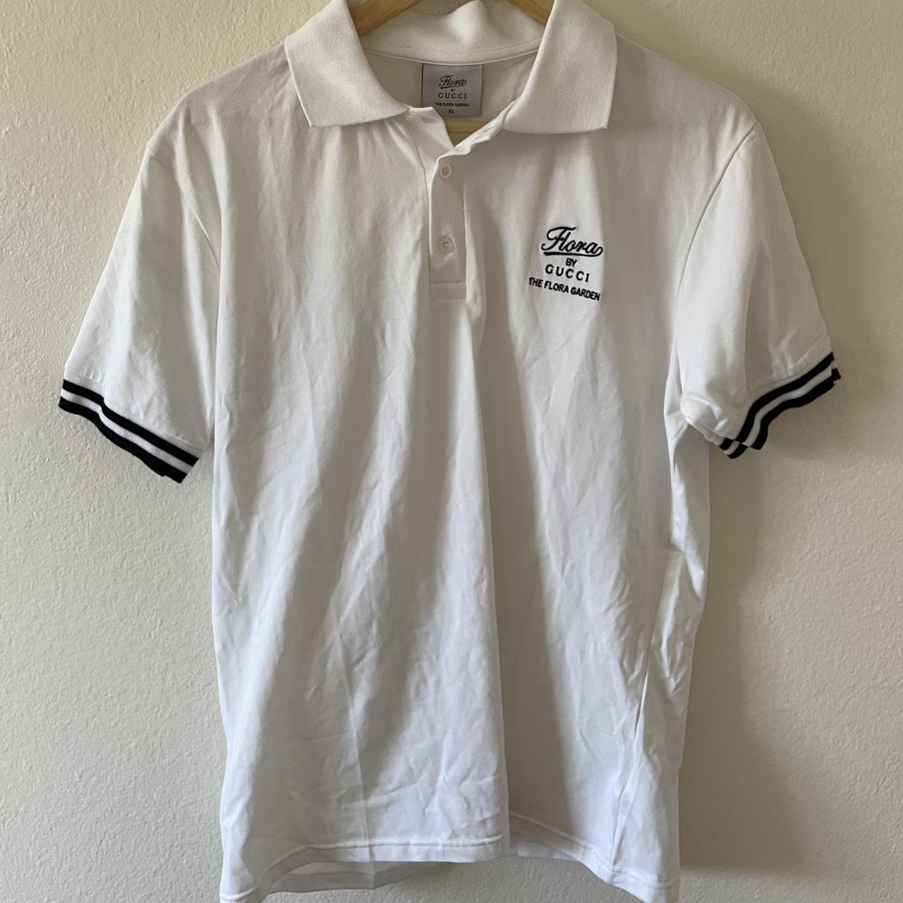 Gucci Polo Shirts Black GG Short Sleeve With Tag - Depop