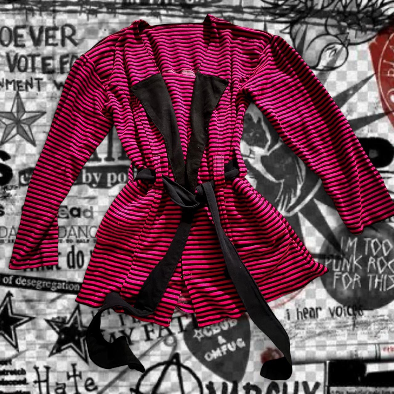 Women's Blazer Jacket - Pink/Multi - M – Punk han… - image 3