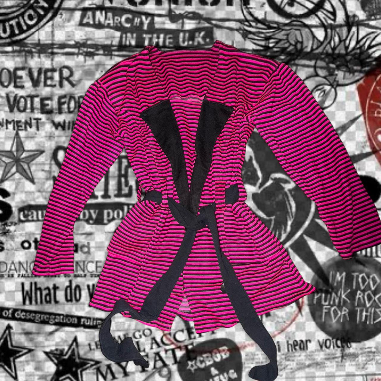 Women's Blazer Jacket - Pink/Multi - M – Punk han… - image 1