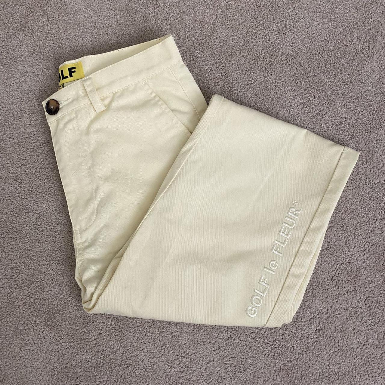 GOLF LE FLEUR CHINO PANTS, cream colored , Size:...