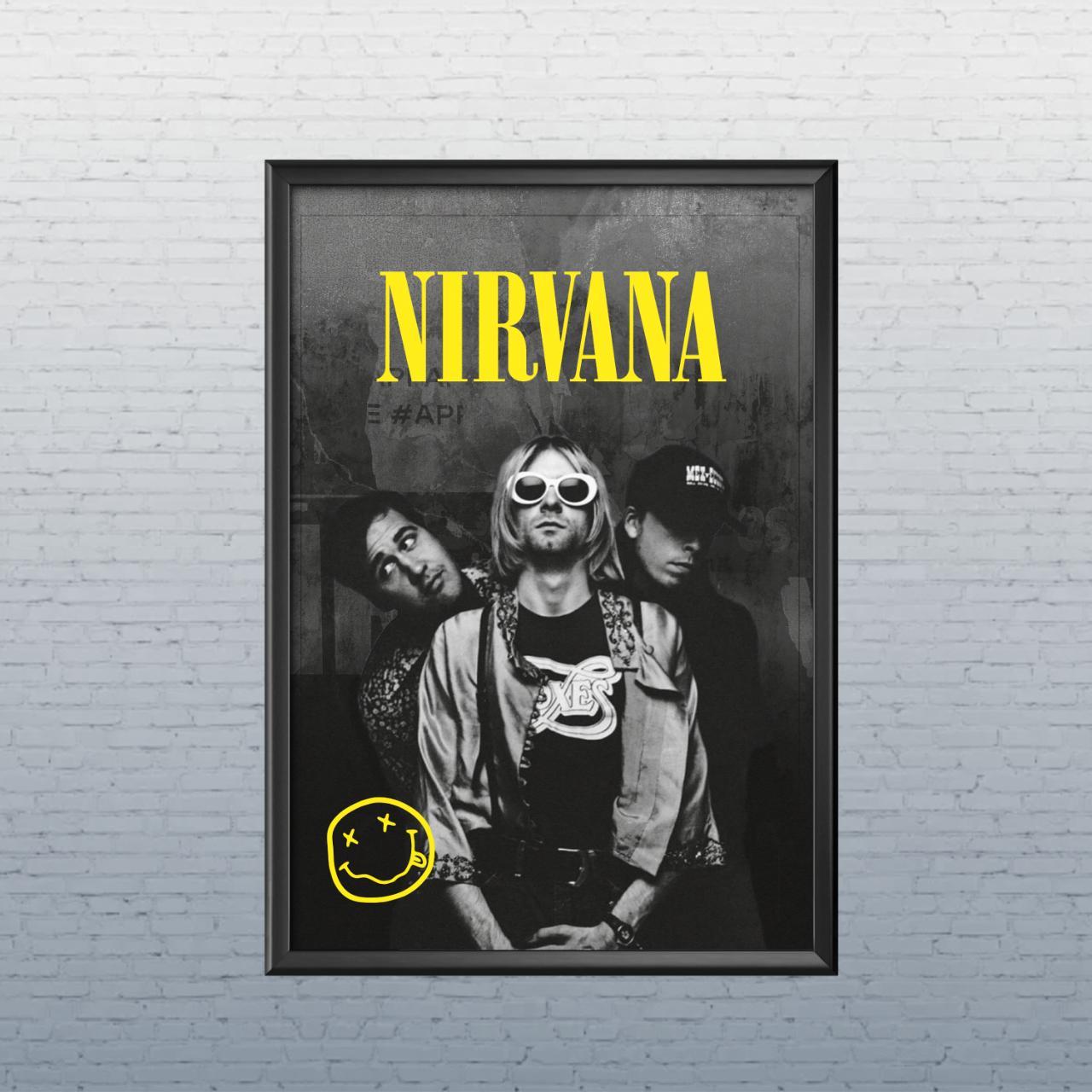 Nirvana (2013) A3 Poster High Quality A3 Original... - Depop