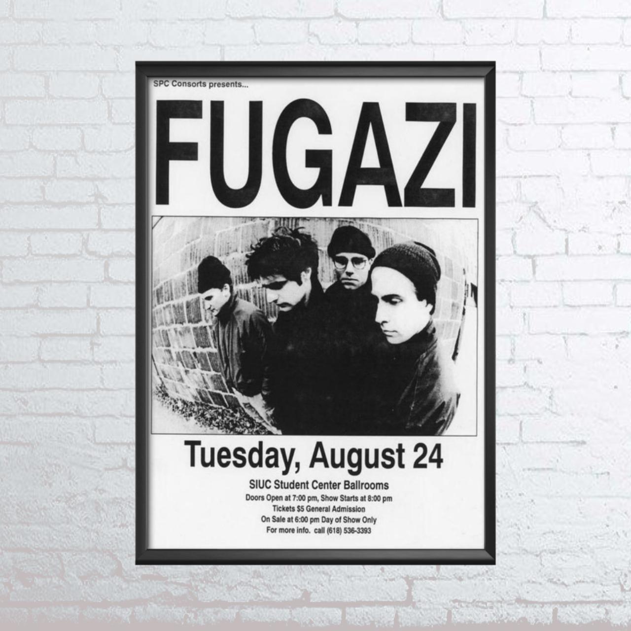 Fugazi A3 Poster High Quality Original A3 Poster... - Depop