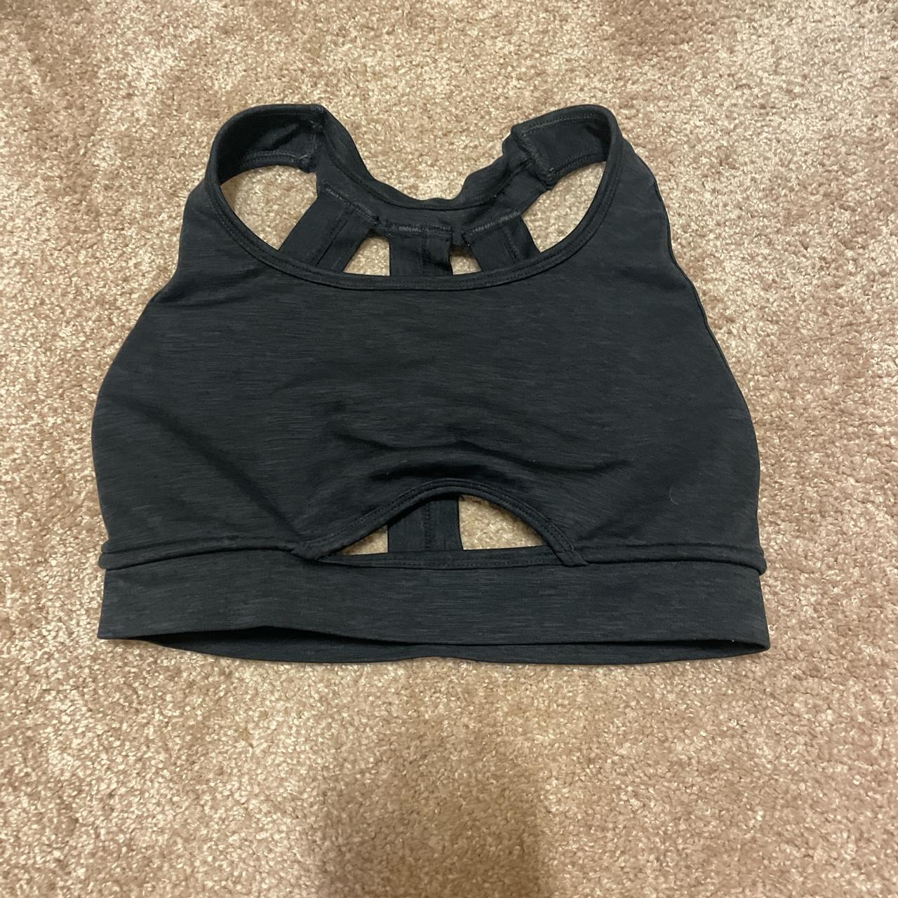 Black Alphalete sports bra size XS Depop
