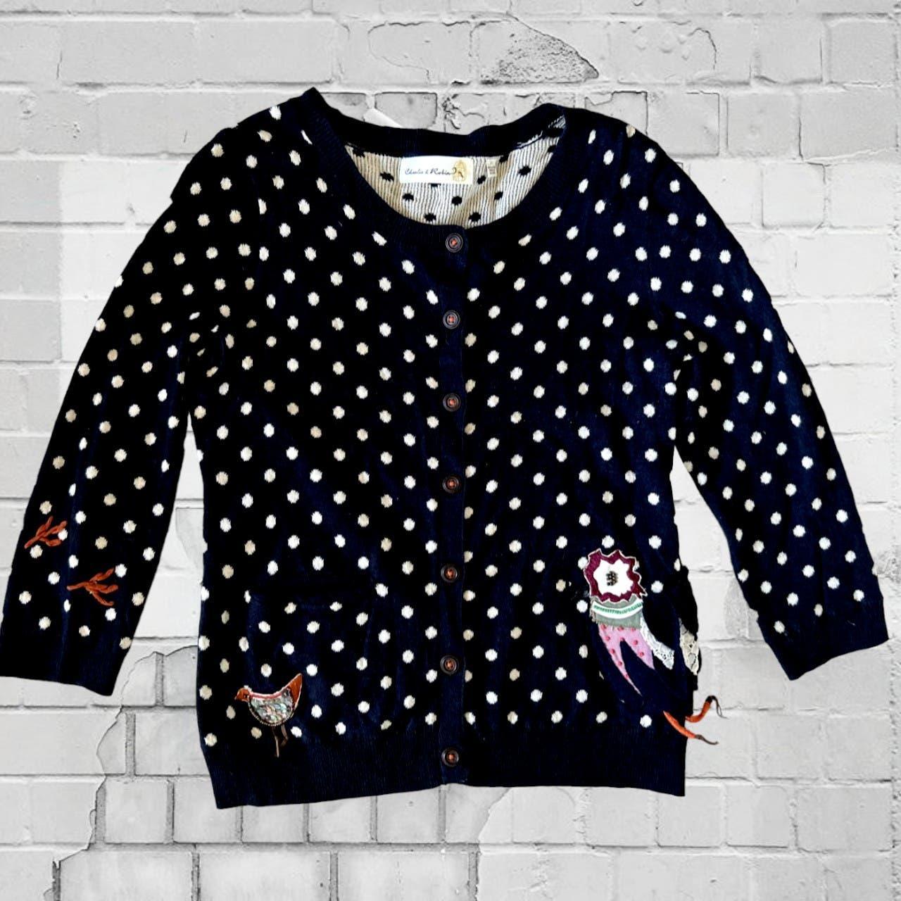 Anthropologie polka hotsell dot sweater