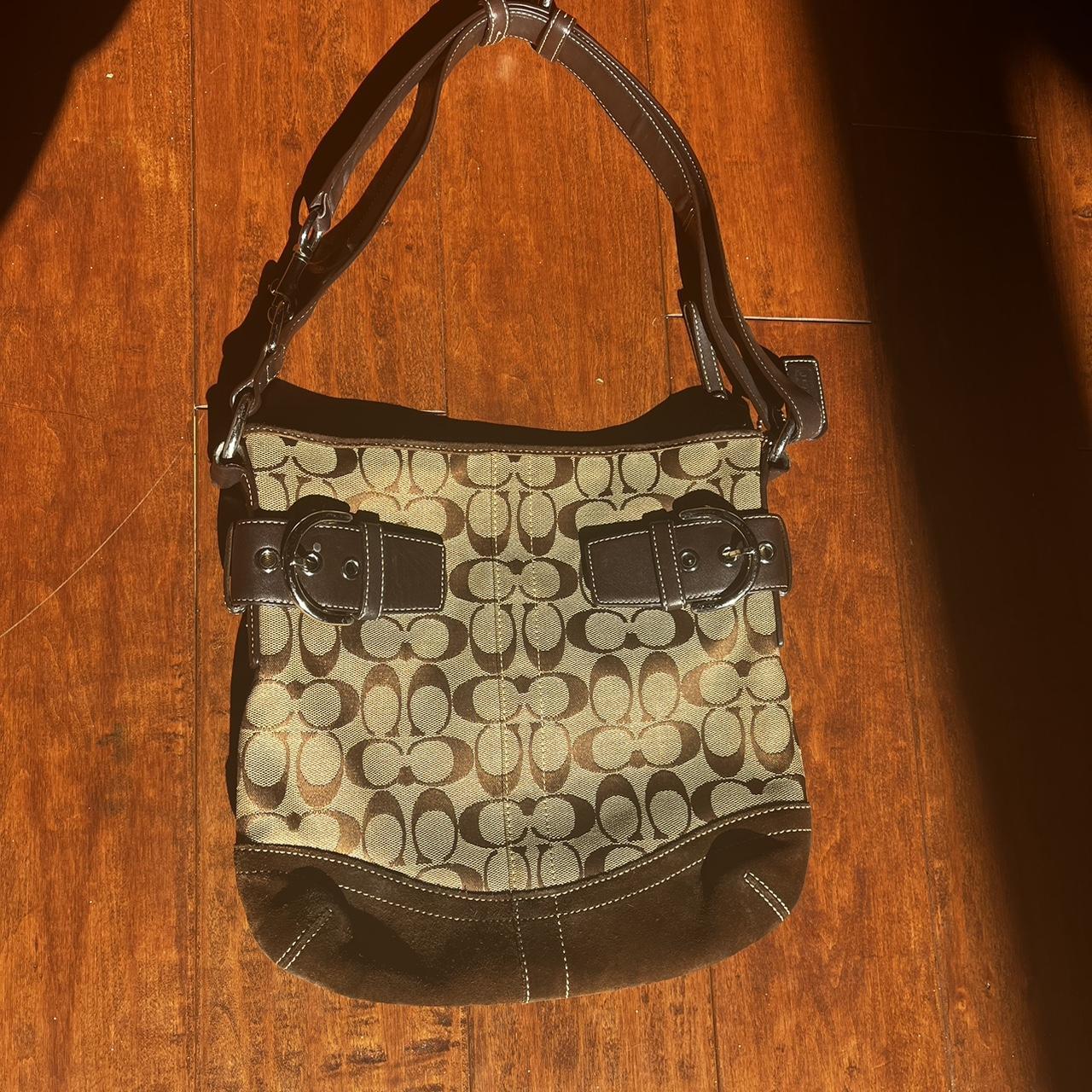 COACH®  Soft Tabby Hobo In Signature Jacquard