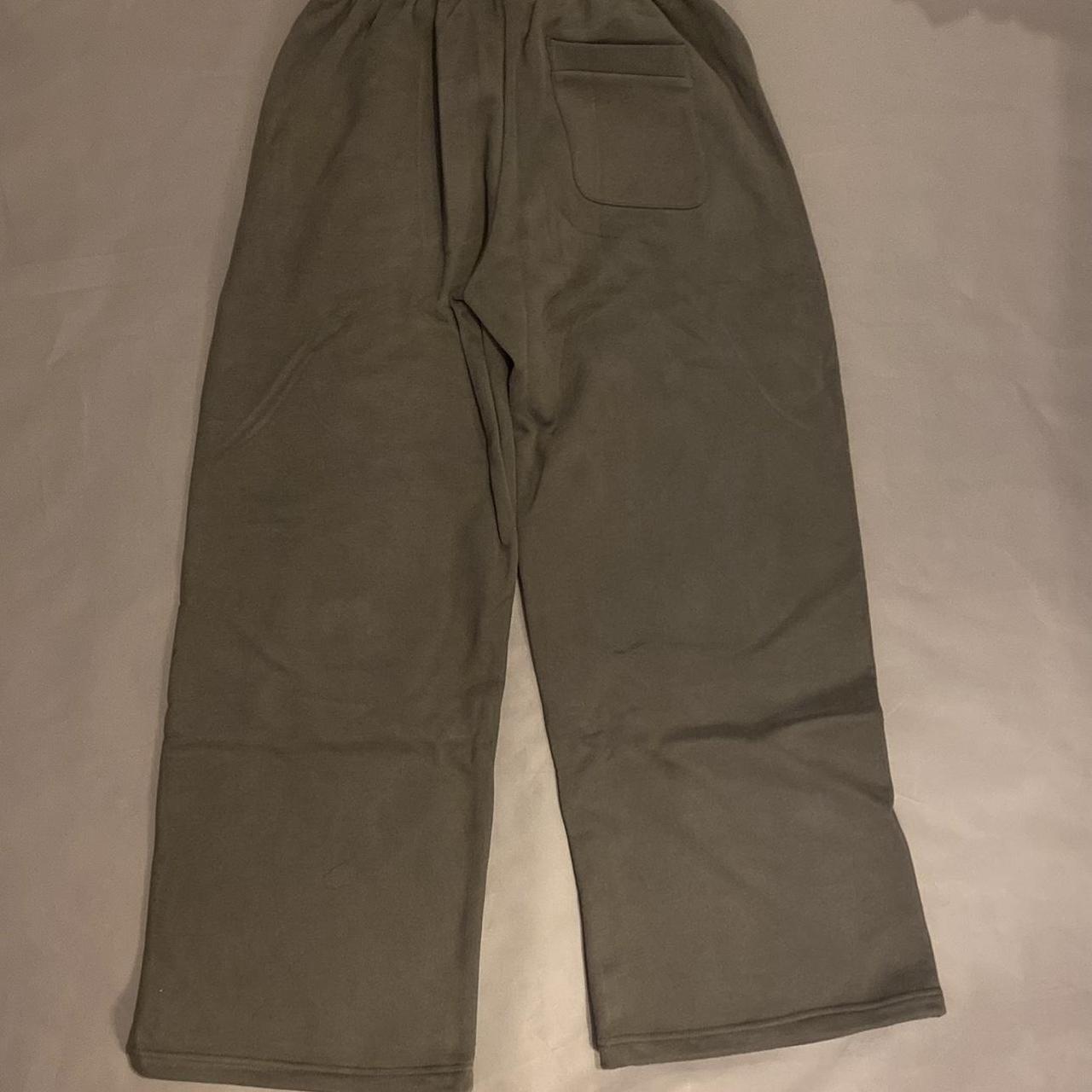 Broken Planet Mens Wide Legged Pants Gunmetal Grey... - Depop