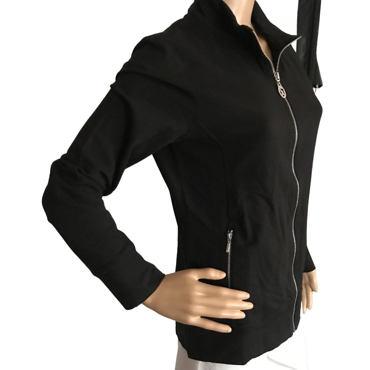 Vintage Women's Lightweight Jacket - Black - M – Christine Alexander MEDIUM Black SWAROVSKI Cotton Blend …