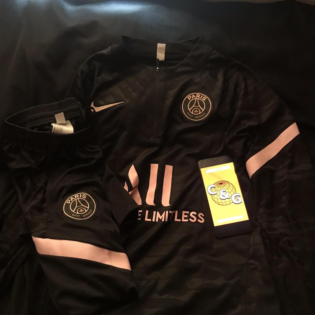 psg black and pink