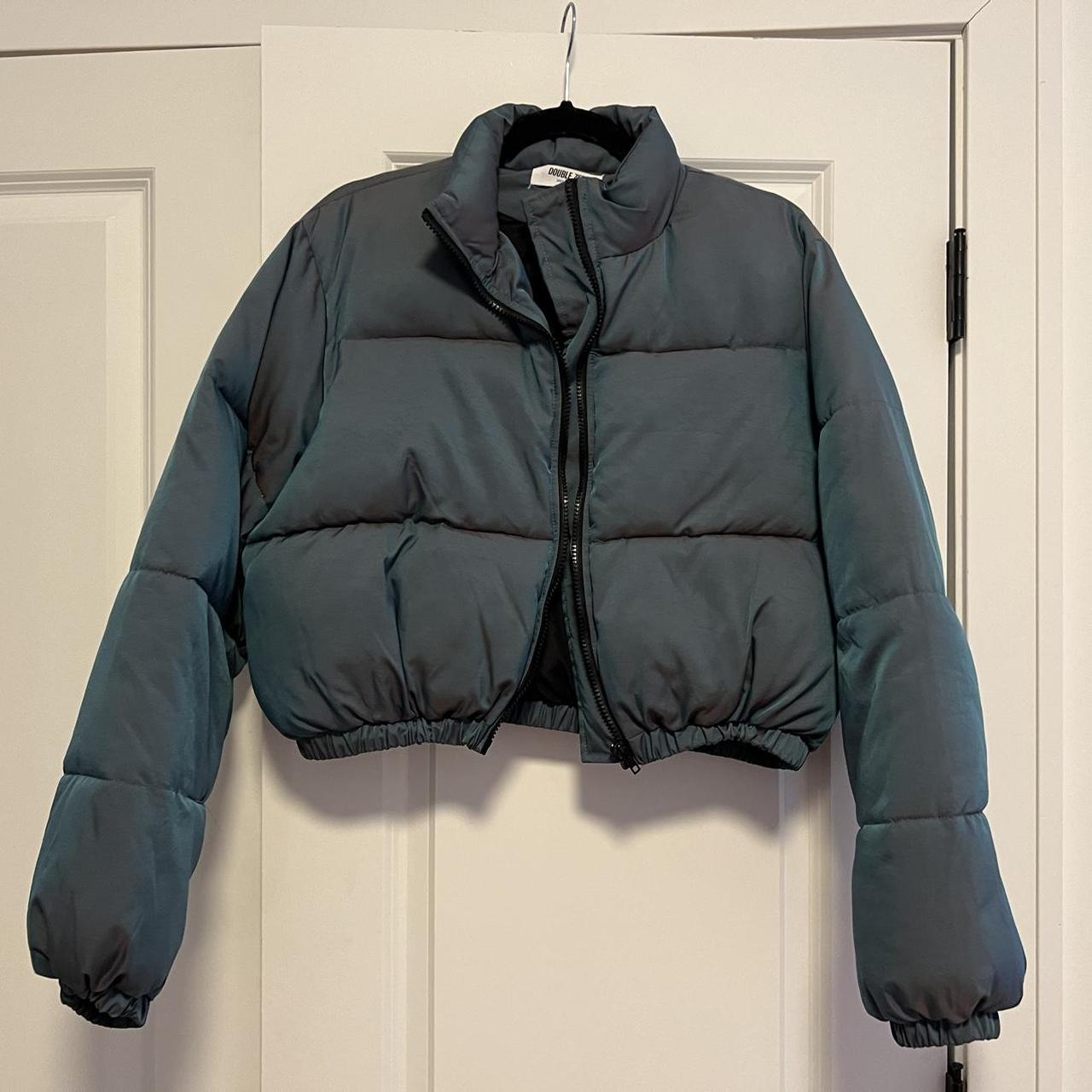Double Zero Cropped puffer jacket (warm)... - Depop