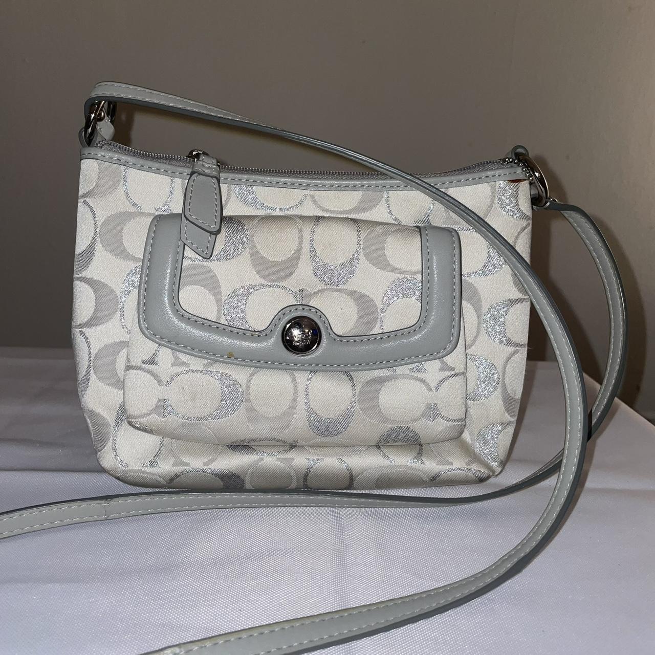 COACH Signature Crossbody Shoulder bag White