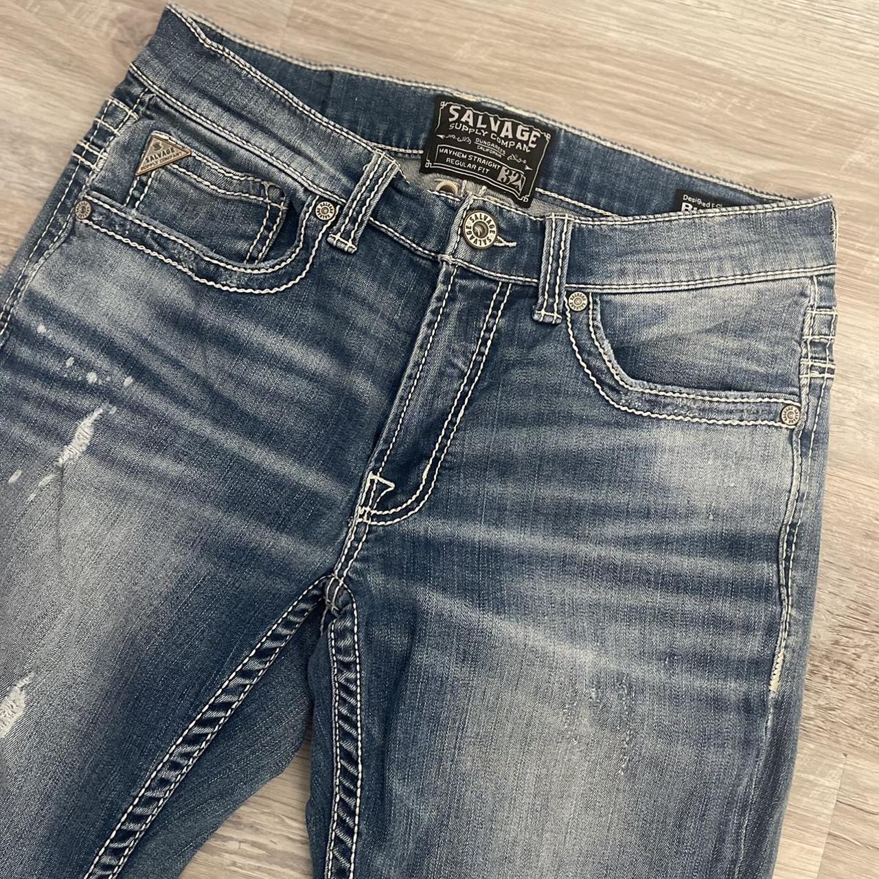 Salvage mayhem straight store jean