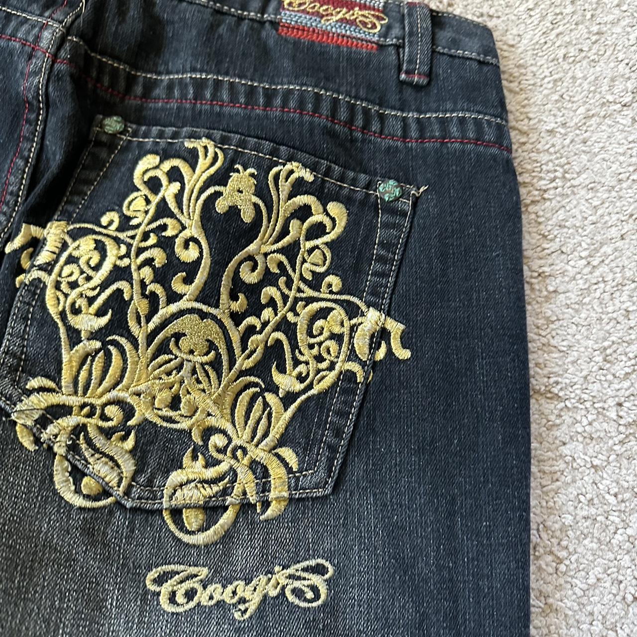 CRAZY deadstock (brand new) coogi baggy jeans with... - Depop