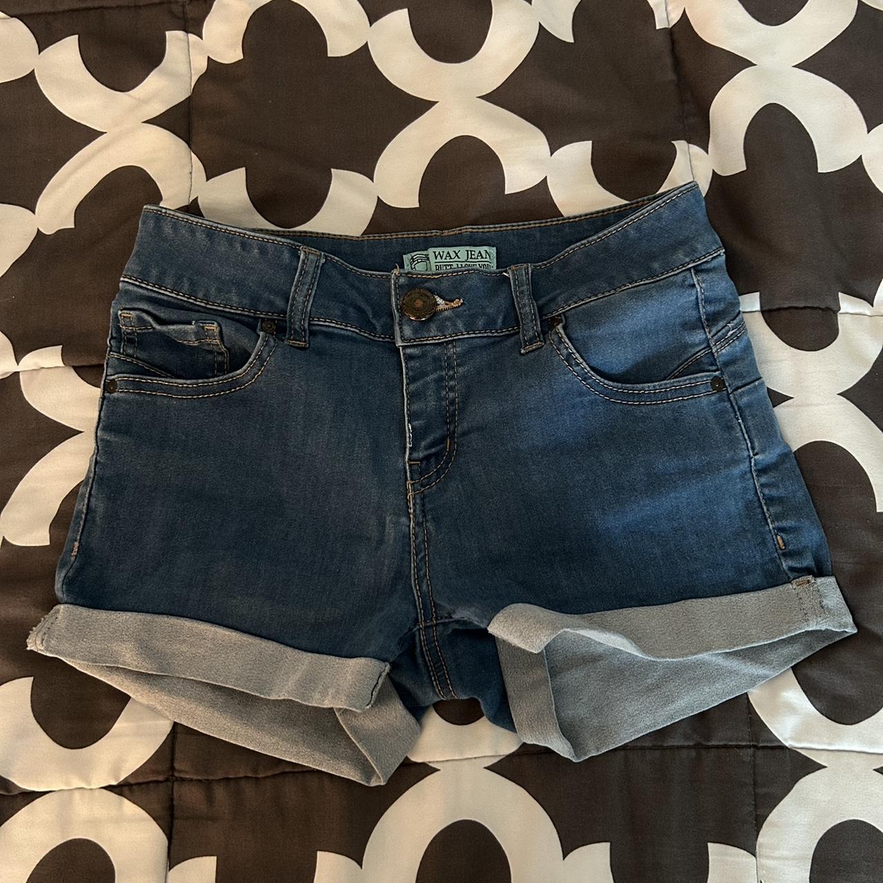 Wax cheap jean shorts