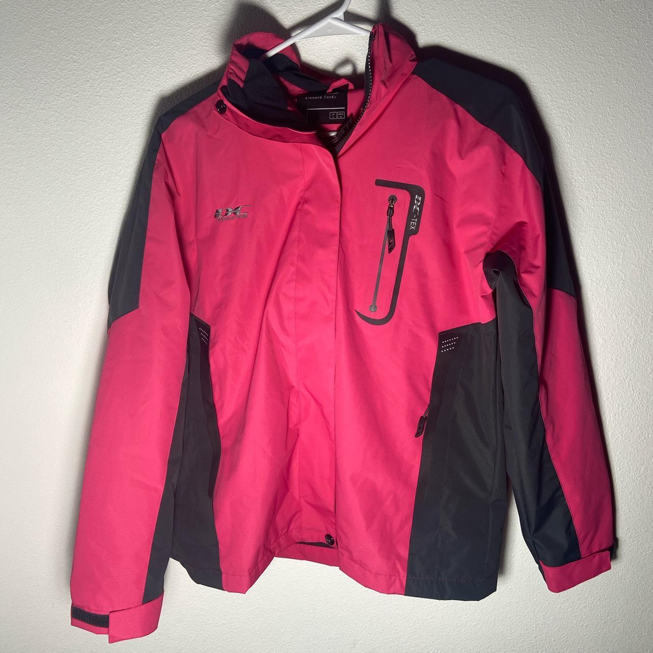 Diamond candy store rain jacket